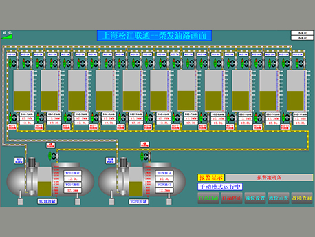 柴发油控柜主画面