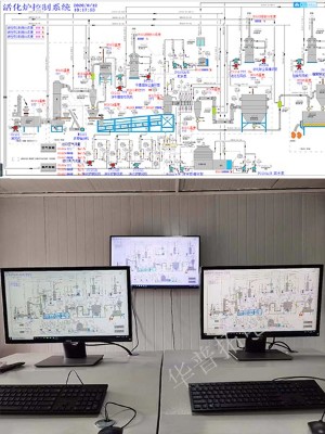 活性炭设备plc远程控制监控系统画面