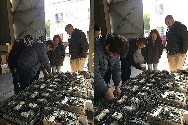 台湾客户39台11KW变频器控制柜
